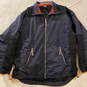 Fubu Jacket Men’s 2X Blue Mesh Lining Full Zip Extreme Sports